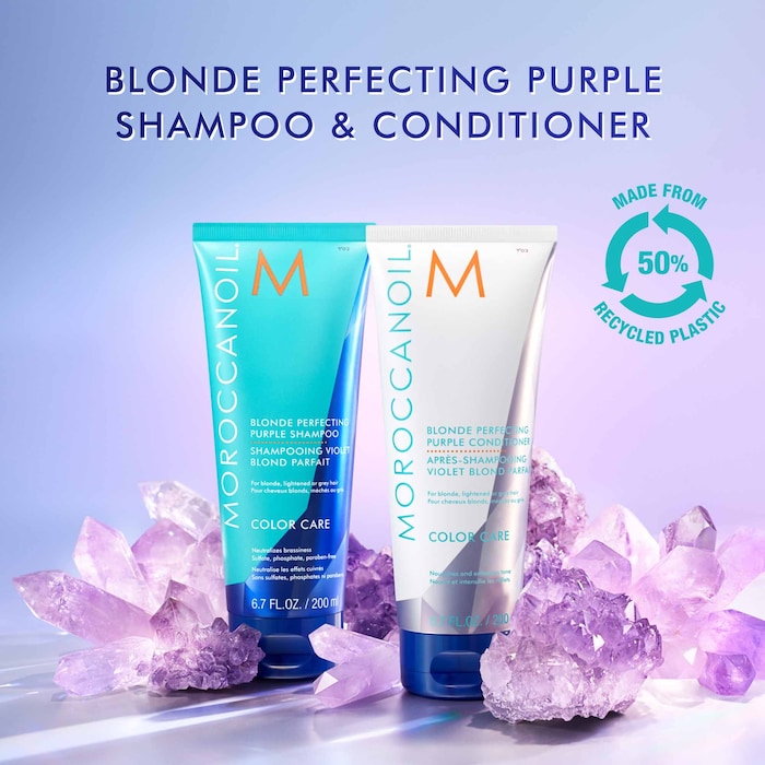 Moroccanoil Blonde Perfecting Purple Shampoo