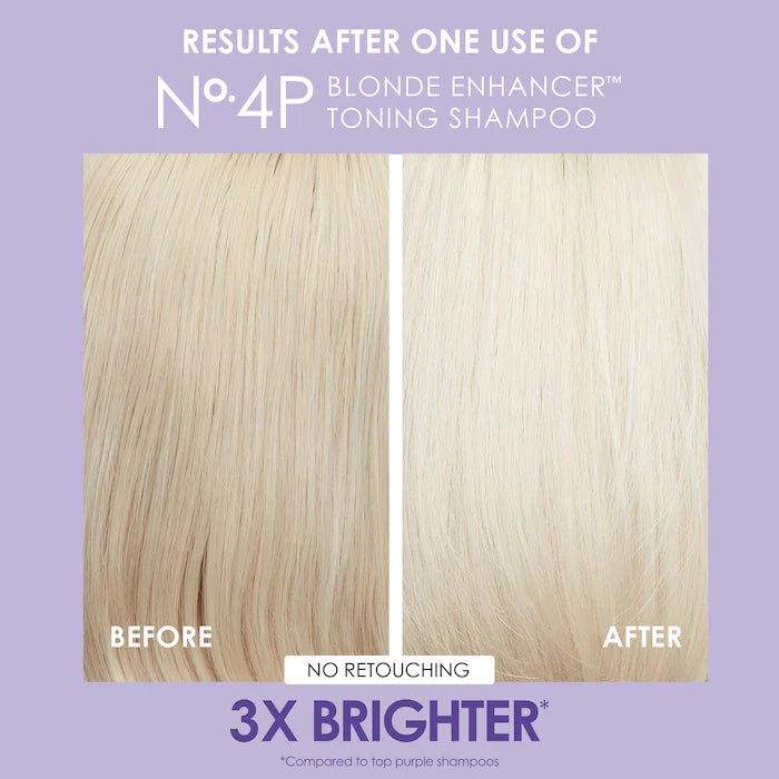 Olaplex No. 4P Blonde Enhancer Toning Shampoo